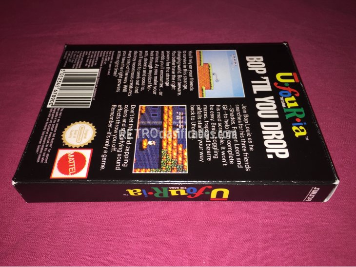 Ufouria juego original Nintendo NES 5