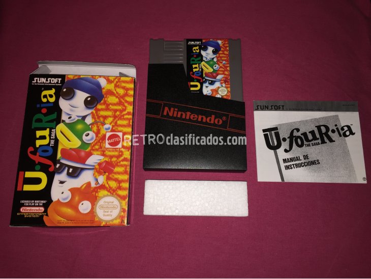 Ufouria juego original Nintendo NES 1
