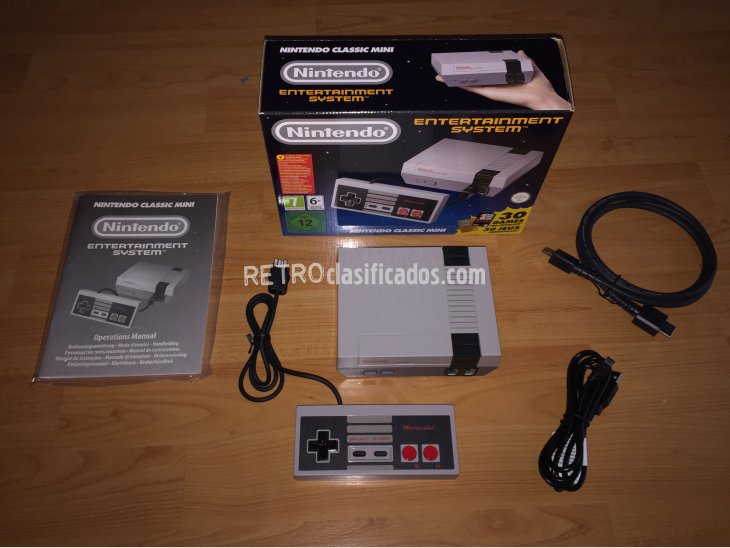 Nintendo Classic Mini con extras 1