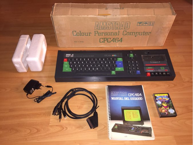 Amstrad CPC464 Ordenador original completo